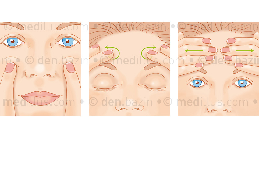 Auto massage du visage